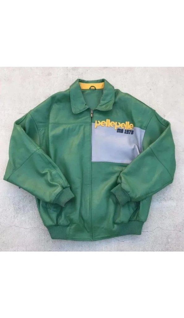 PELLE PELLE 1978 DENIM LEATHER JACKET