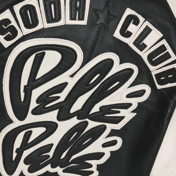 PELLE PELLE BLACK LEATHER JACKET WONDERFUL view 5