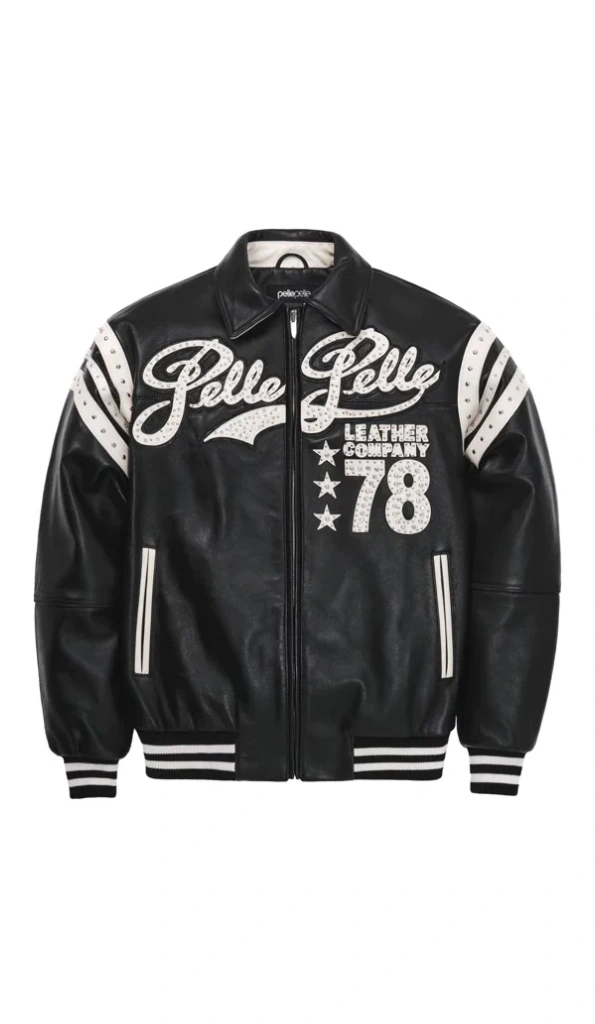 PELLE PELLE BLACK LEATHER JACKET SUPERB