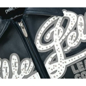 PELLE PELLE 78 NAVY LEATHER JACKET view 3