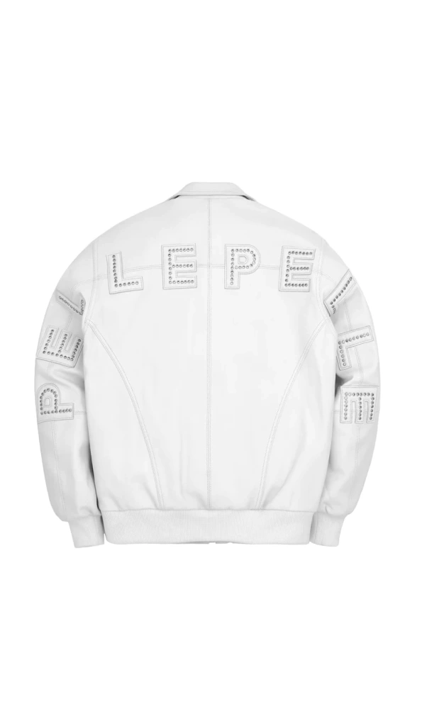 Pelle Pelle Plush White Leather Jacket | Men & Women