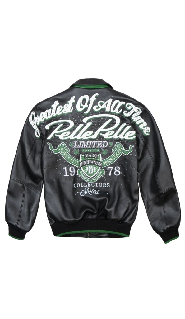 Pelle Pelle Greatest Of All Time Black Jacket