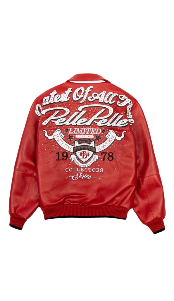 Pelle Pelle Red Greatest Of All Time Jacket | New Arrival