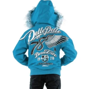PELLE PELLE KIDS BORN FREE TURQOUSE JACKET