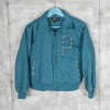 Pelle Pelle Marc Buchanan Turquoise Bomber Jacket