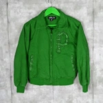 Pelle Pelle Marc Buchanan Dark Green Bomber Jacket