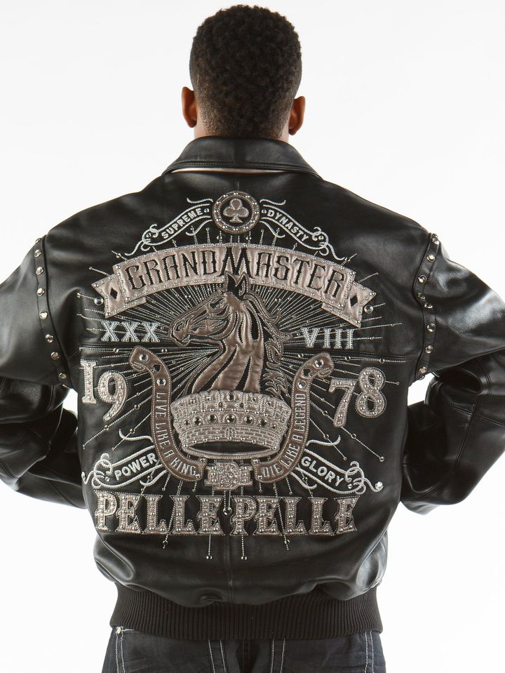 Pelle Pelle Grand Master 1978 Black Leather jacket