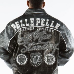 Pelle Pelle Man Standing Black Leather Jacket