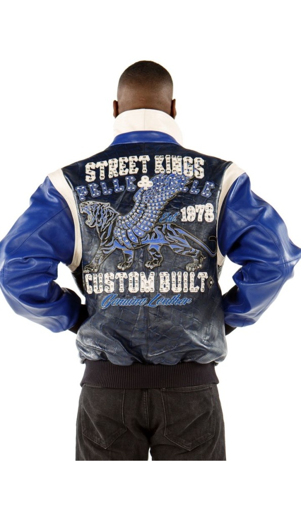 Pelle Pelle Street King1978 Blue Leather Jacket