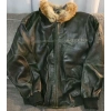 Pelle Pelle Dark Green Fur Hood Jacket