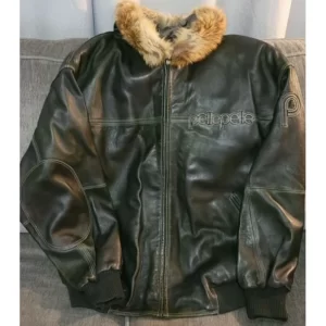 PELLE PELLE GOLDEN HOODED FUR JACKET view 1