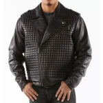 Pelle Pelle Men Biker Black Leather Jacket