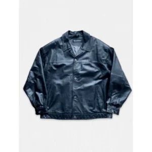 PELLE PELLE VINTAGE BLUE LEATHER JACKET