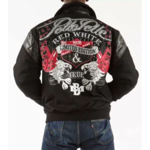 PELLE PELLE TRUE BLACK WOOL JACKET view 2