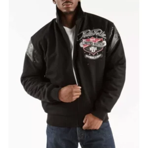 PELLE PELLE TRUE BLACK WOOL JACKET