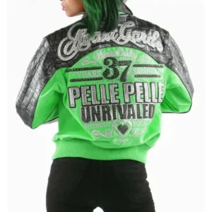 PELLE PELLE UNRIVALED 37 YEAR GREEN JACKET view 2