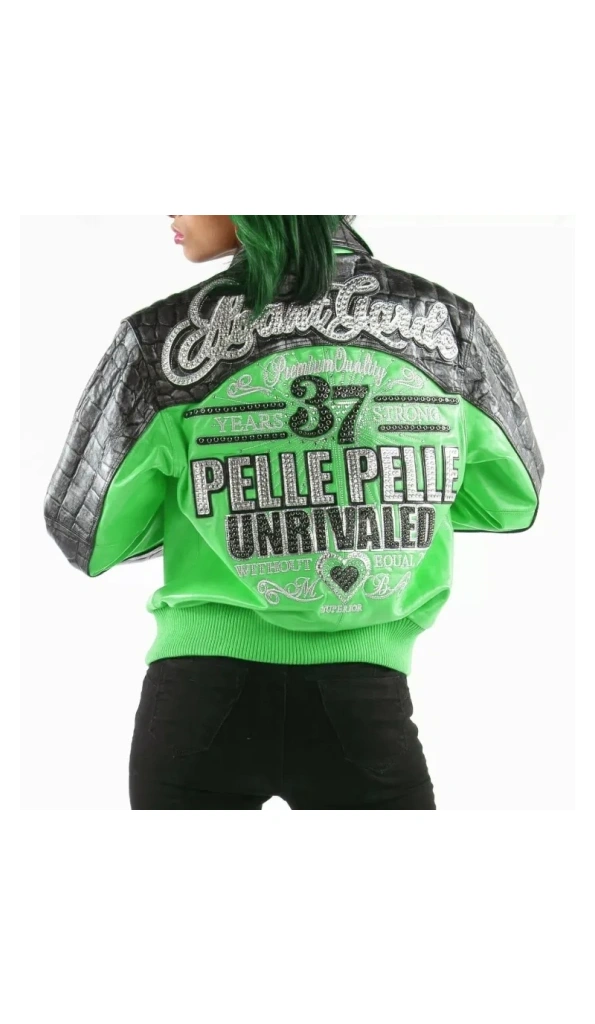 Pelle Pelle Green Unrivaled Women MB Jacket