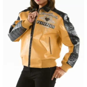 PELLE PELLE UNRIVALED 37 MUSTARD JACKET