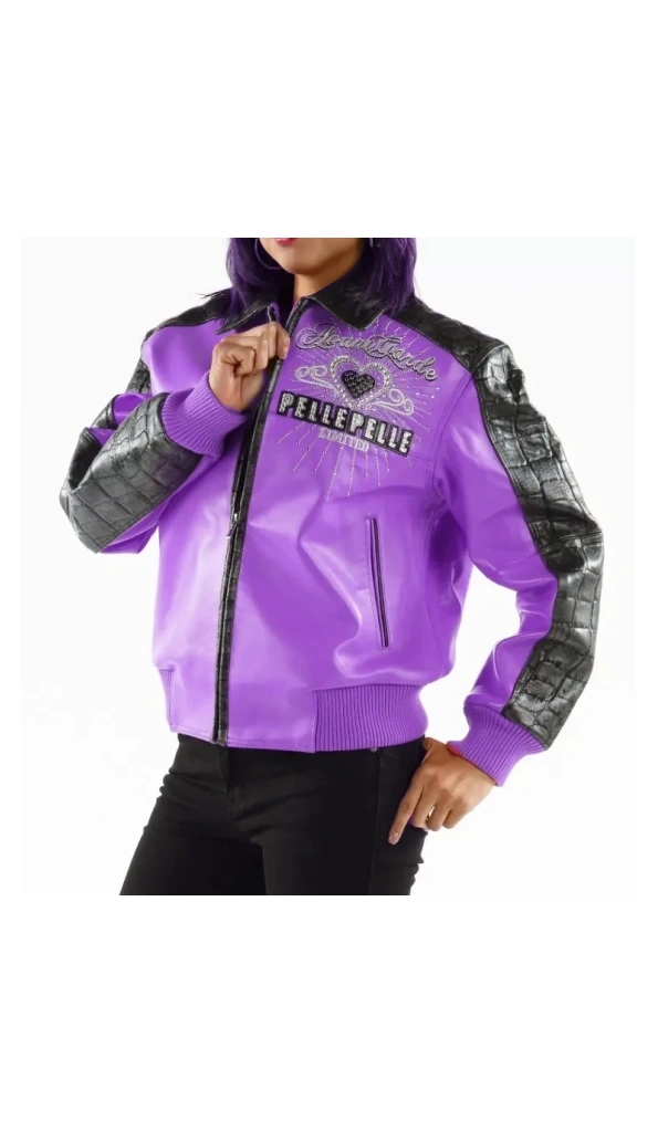 Pelle Pelle Purple Unrivaled Women MB Jacket