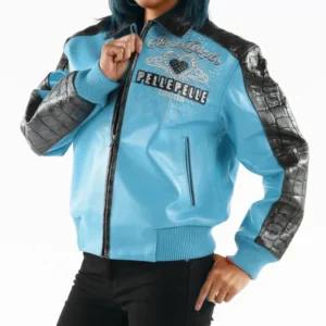 Pelle Pelle Turquoise Unrivaled MB Jacket | Leather Jacket