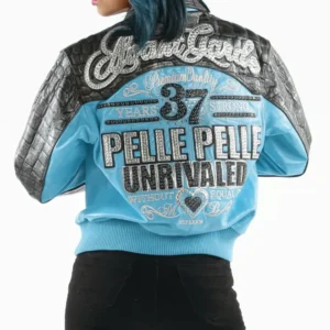 Pelle Pelle Turquoise Unrivaled MB Jacket | Leather Jacket view 2