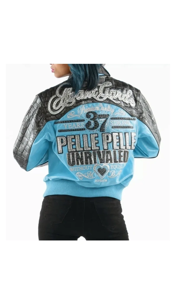 Pelle Pelle Blue Unrivaled Women MB Jacket