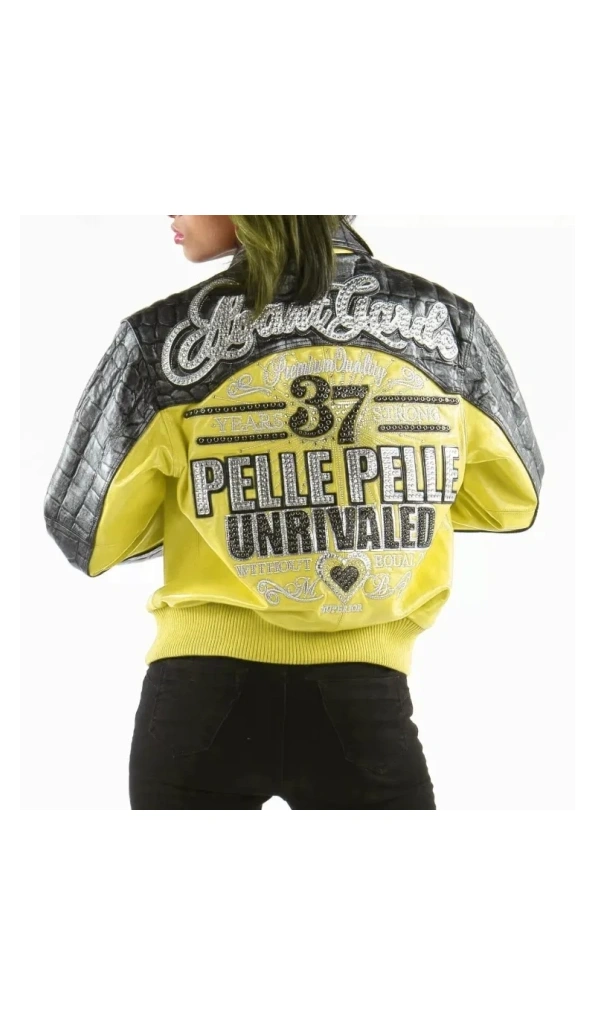 Pelle Pelle Yellow Unrivaled Women MB Jacket