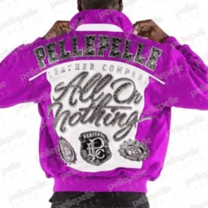Pelle Pelle All Or Nothing Pink Wool Jacket view 2