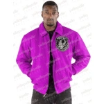 Pelle Pelle All Or Nothing Pink Wool Jacket