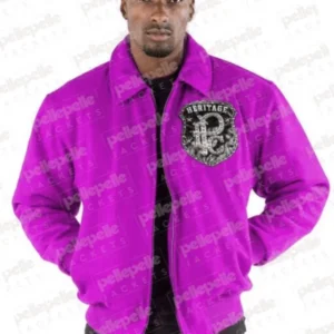 Pelle Pelle All Or Nothing Pink Wool Jacket view 1