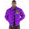 Pelle Pelle All Or Nothing Purple Wool Jacket