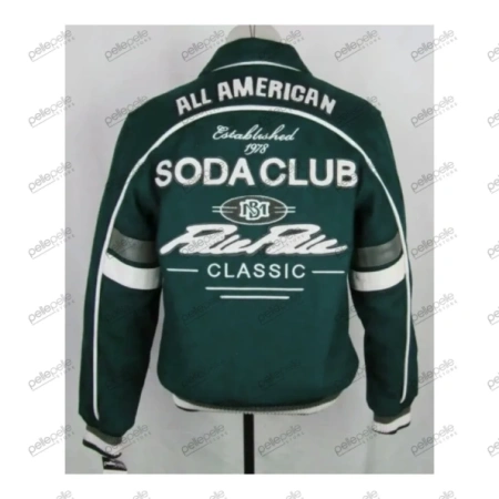 Pelle Pelle Green All American Jacket