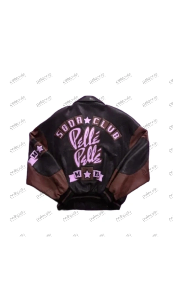 Pelle Pelle Soda Club Brown Leather Jacket