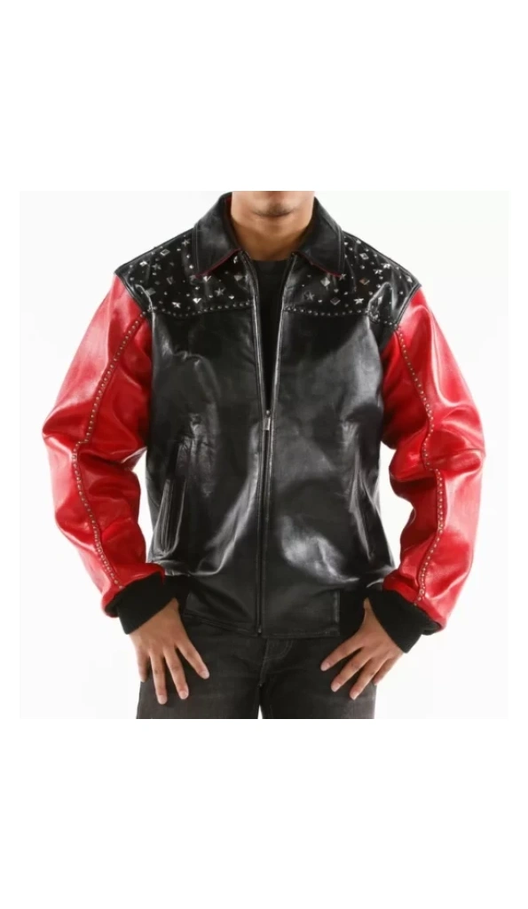 Pelle Pelle Studded Born Free Leather Jacket