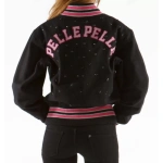 Pelle Pelle Women Varsity Studded Wool Jacket