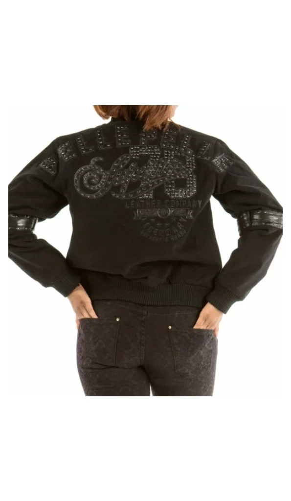 Pelle Pelle Superior Black Wool Jacket