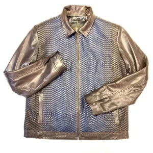 PELLE PELLE GOLDEN BOMBER LEATHER JACKET