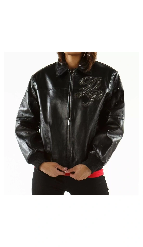 PELLE PELLE WOMENS SIMPLE BLACK JACKET