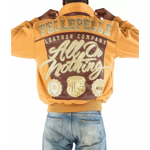 PELLE PELLE YELLOW WOOLEN JACKET ATTRACTIVE view 2