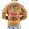 American Bruiser Brown Pelle Pelle Jacket