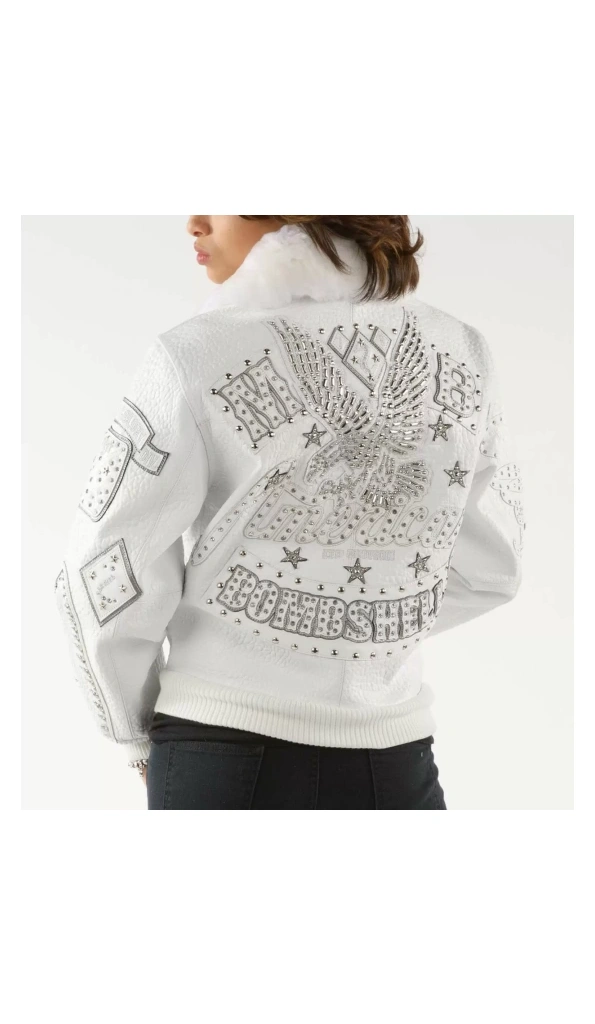 Pelle Pelle Perfect White Bombshell Jacket | American Bruiser