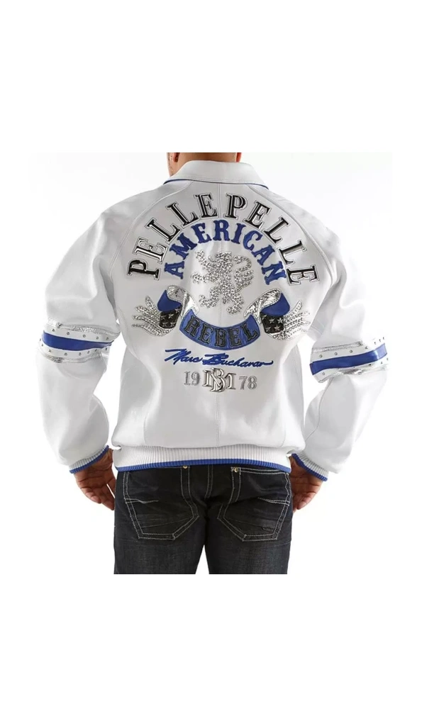 Pelle Pelle White American Rebel MB Jacket