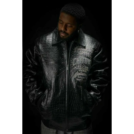 Pelle Pelle Black Chi-town MB Leather Jacket