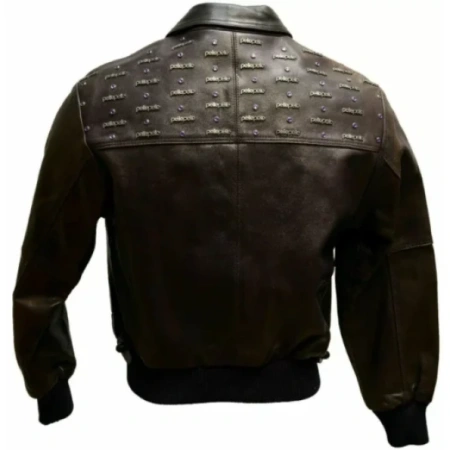 Pelle Pelle Black Studded Emblem Jacket