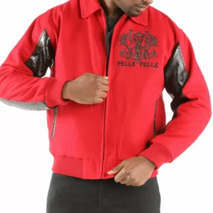Bold Black Pelle Pelle Forever Wool Jacket view 2