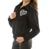 Pelle Pelle Heartbreaker Black Wool Jacket