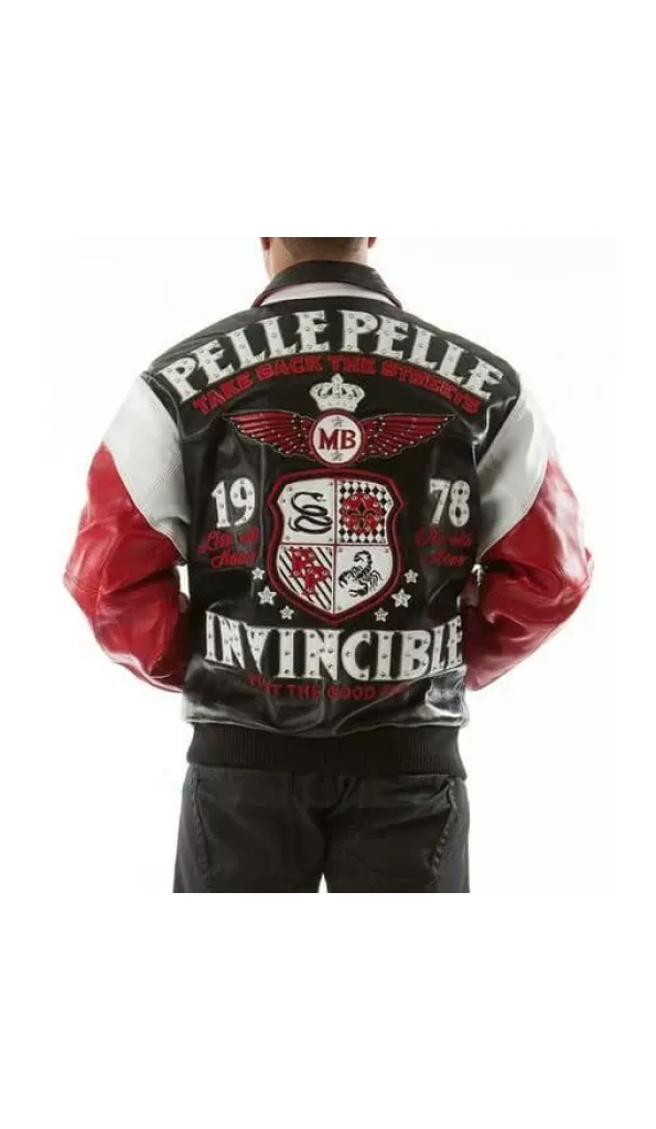 Pelle Pelle Invincible Black Leather Jacket