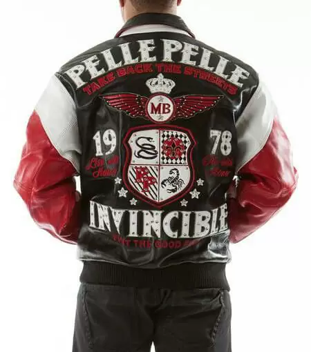 Bold Black Pelle Pelle Invincible Jacket