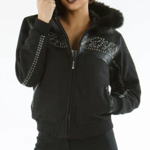 Great Black Pelle Pelle Supreme Hood Jacket