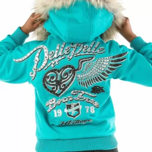 Bold Blue Pelle Pelle Flying Jacket